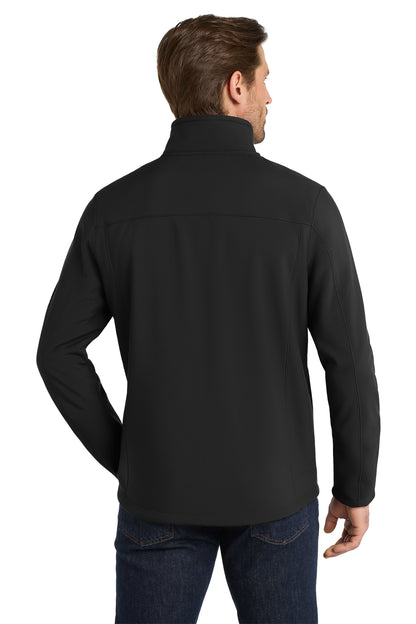 CEO Council - Men's Eddie Bauer® Black Rugged Ripstop Soft Shell Jacket