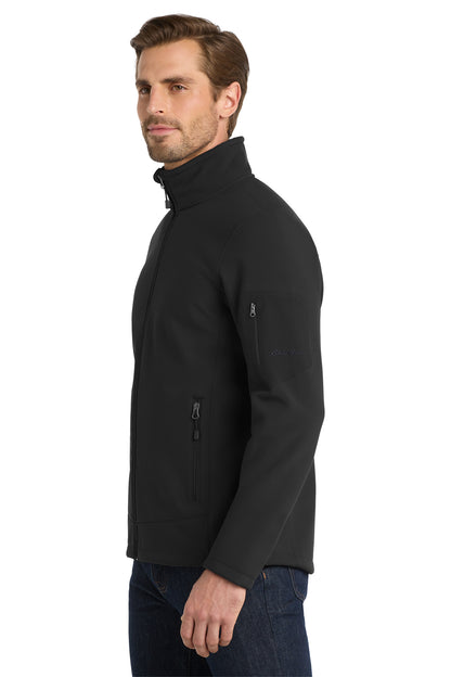 CEO Council - Men's Eddie Bauer® Black Rugged Ripstop Soft Shell Jacket