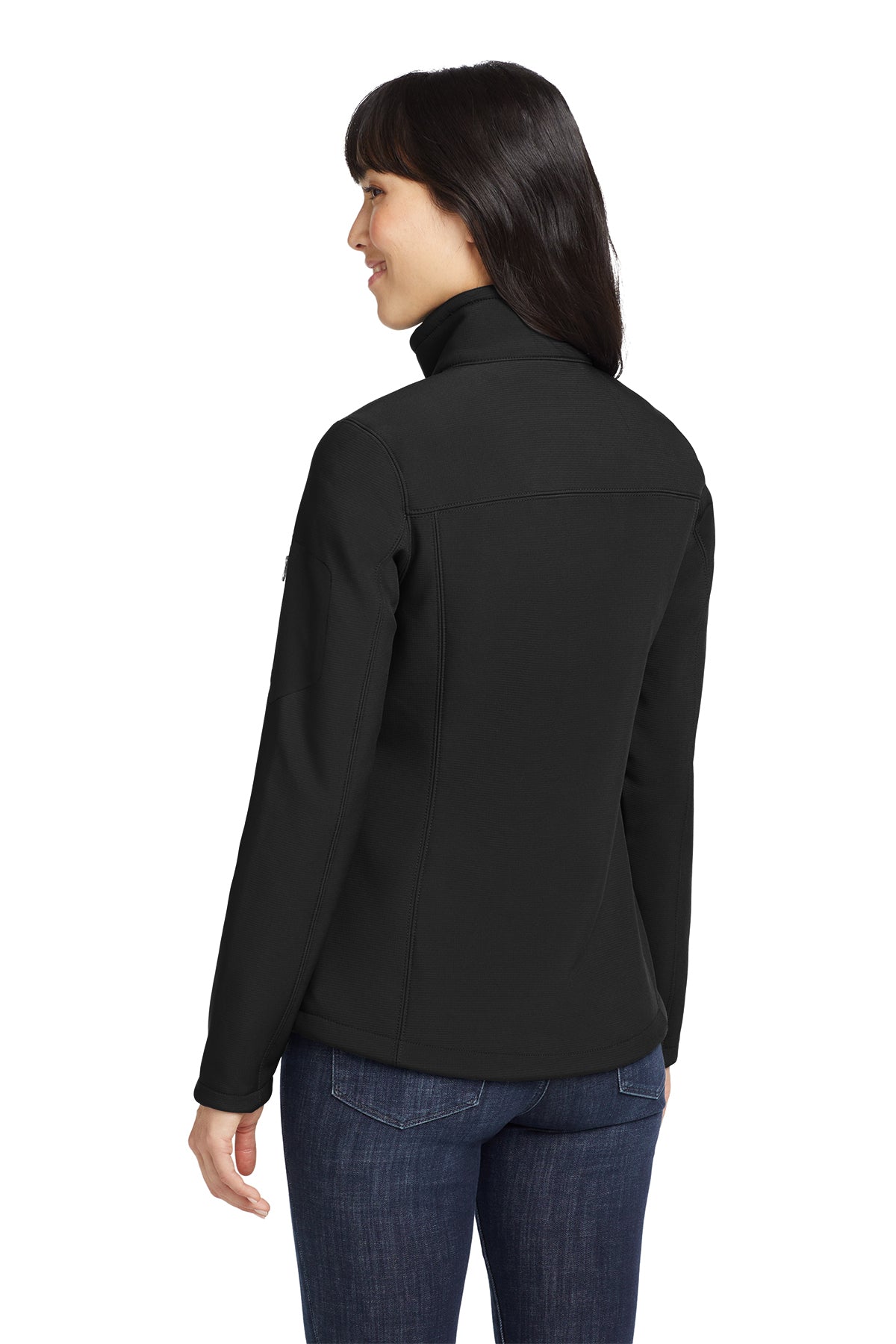 CEO Council - Women's Eddie Bauer® Black Rugged Ripstop Soft Shell Jacket