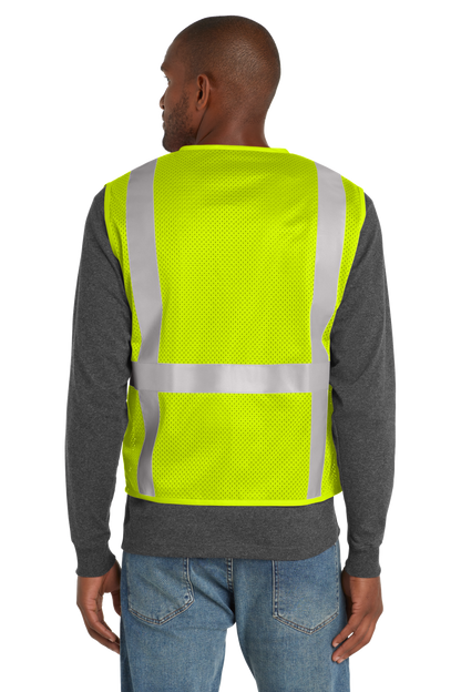 ABC FL Gulf - CornerStone® ANSI 107 Class 2 Mesh Six-Pocket Zippered Vest