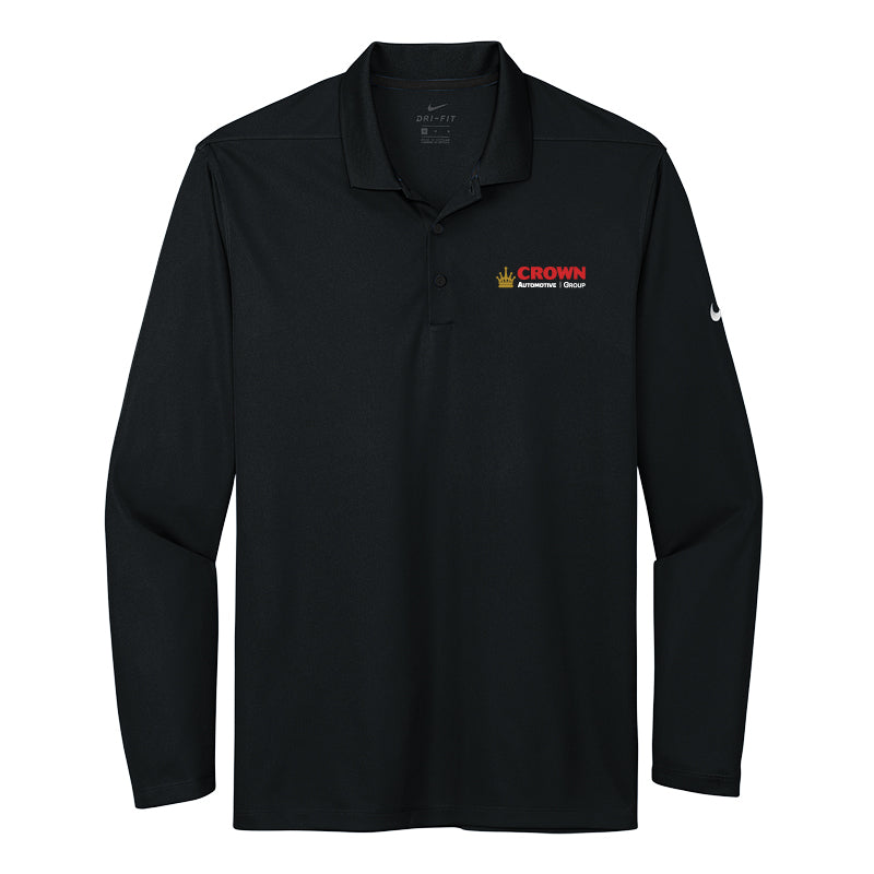 Crown - Men's Dri-FIT Micro Pique 2.0 Long Sleeve Polo