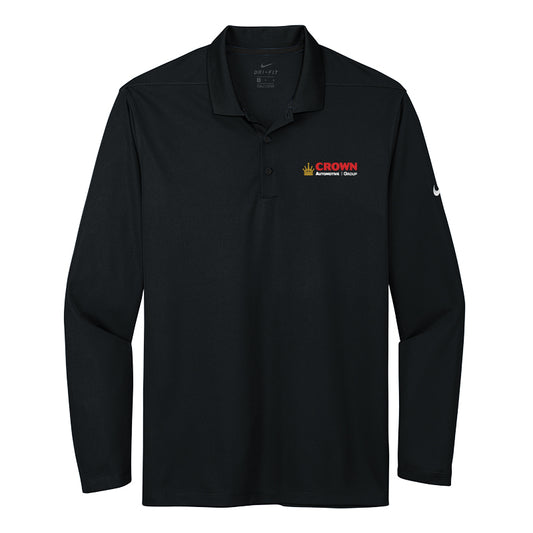 Crown - Men's Dri-FIT Micro Pique 2.0 Long Sleeve Polo