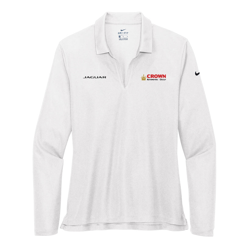Crown Jaguar- Women's Dri-FIT Micro Pique 2.0 Long Sleeve Polo