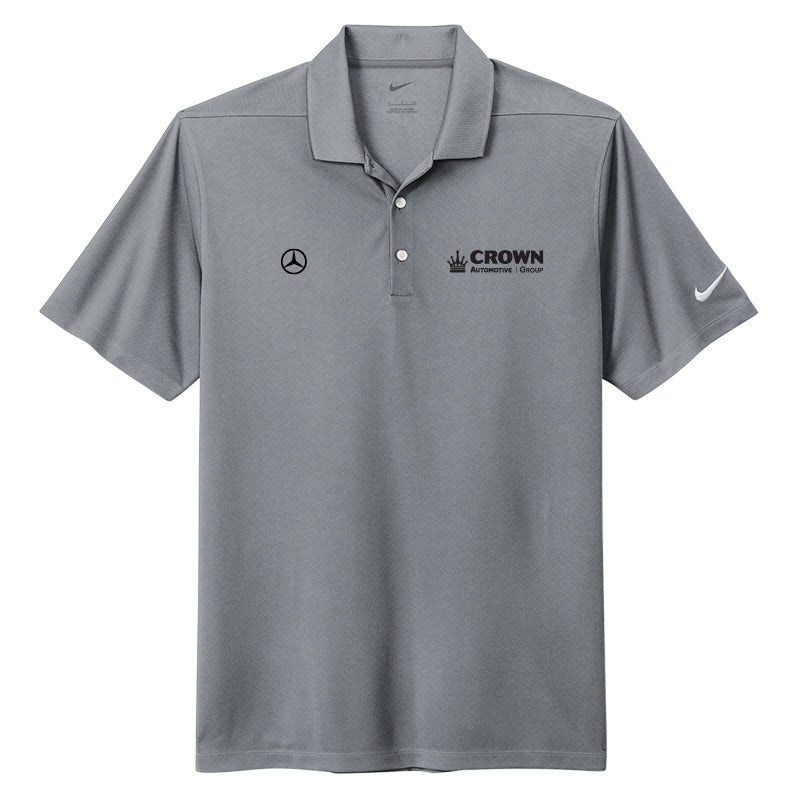Crown Mercedes- Men's Nike Dri-FIT Micro Pique 2.0 Polo