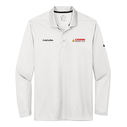 Crown Acura - Men's Dri-FIT Micro Pique 2.0 Long Sleeve Polo