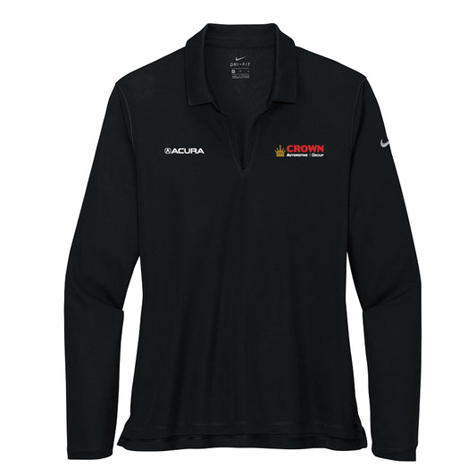 Crown Acura - Women's Dri-FIT Micro Pique 2.0 Long Sleeve Polo