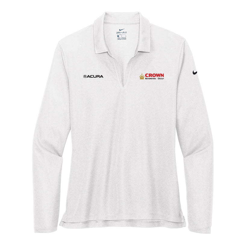 Crown Acura - Women's Dri-FIT Micro Pique 2.0 Long Sleeve Polo