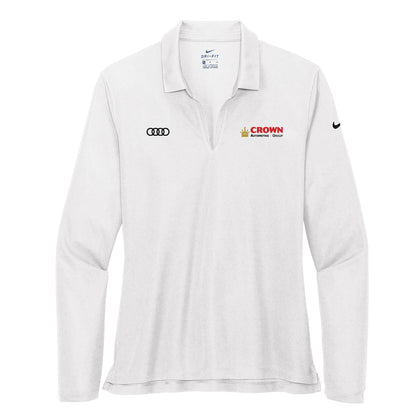Crown Audi - Women's Dri-FIT Micro Pique 2.0 Long Sleeve Polo