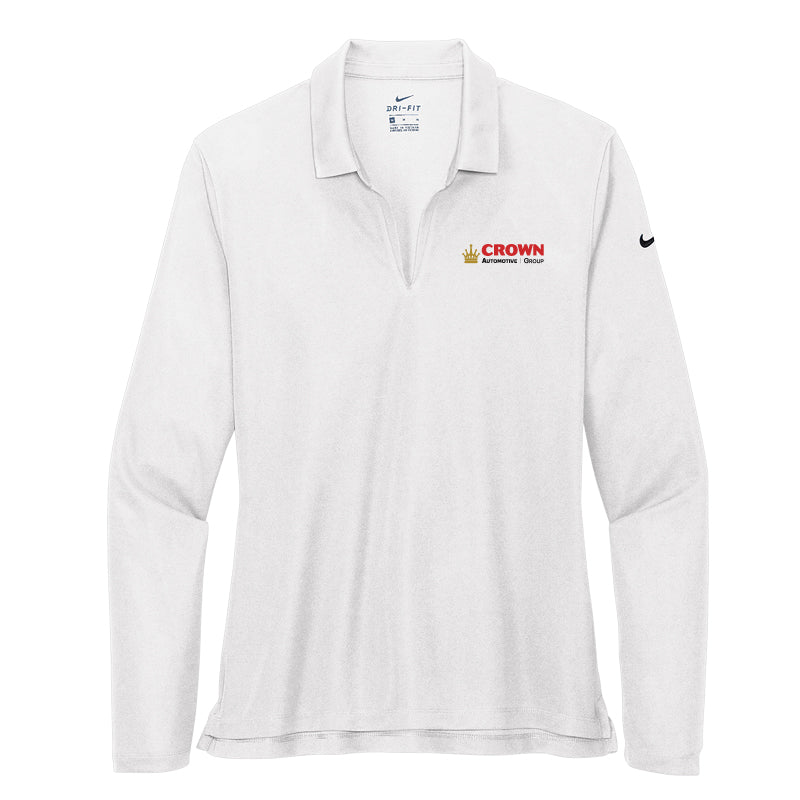 Crown - Women's Dri-FIT Micro Pique 2.0 Long Sleeve Polo