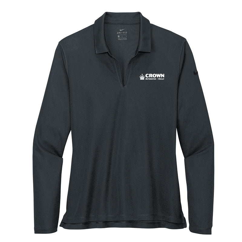 Crown - Women's Dri-FIT Micro Pique 2.0 Long Sleeve Polo