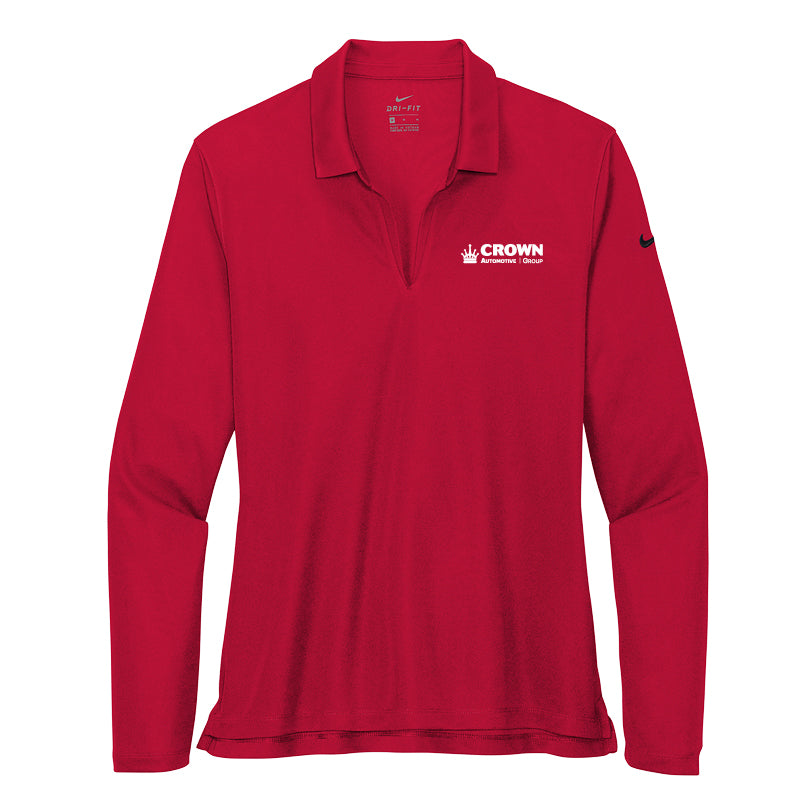 Crown - Women's Dri-FIT Micro Pique 2.0 Long Sleeve Polo