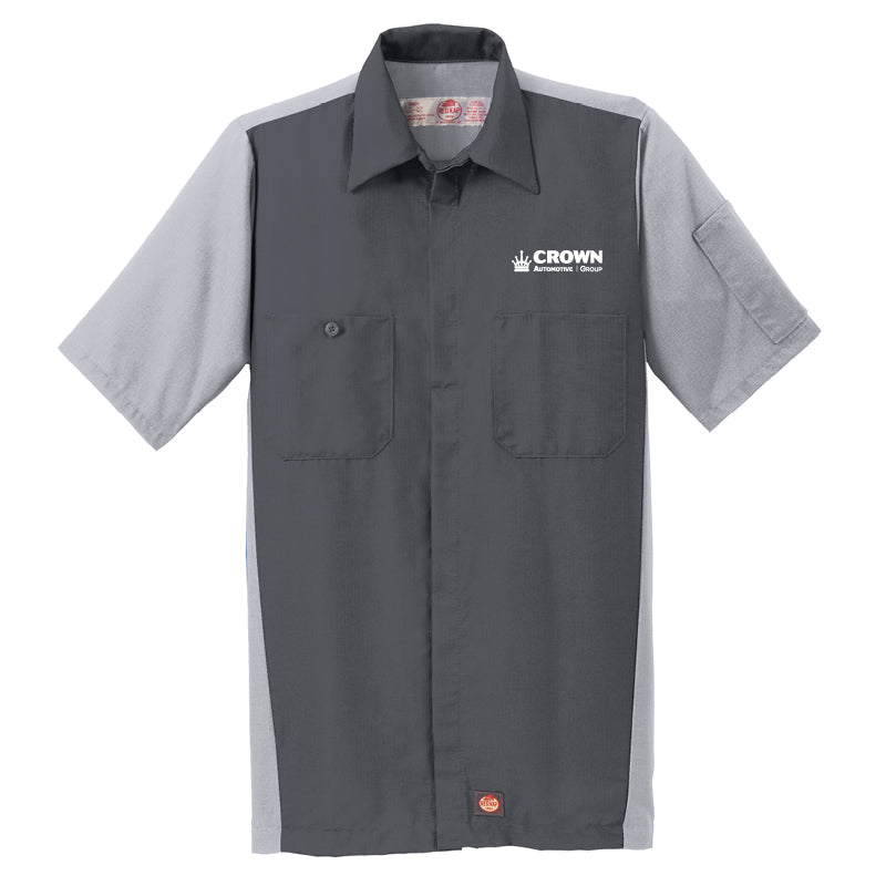 Crown - Red Kap® Short Sleeve Ripstop Crew Shirt