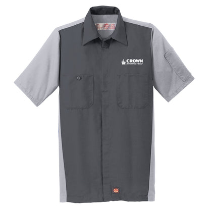Crown - Red Kap® Short Sleeve Ripstop Crew Shirt
