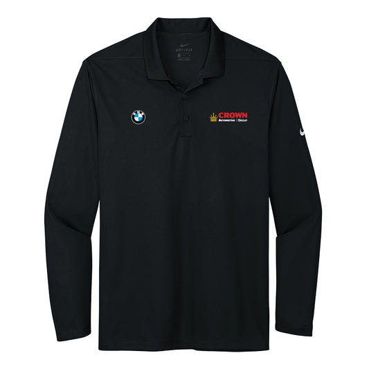 Crown BMW - Men's Dri-FIT Micro Pique 2.0 Long Sleeve Polo