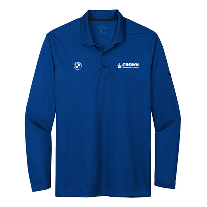 Crown BMW - Men's Dri-FIT Micro Pique 2.0 Long Sleeve Polo