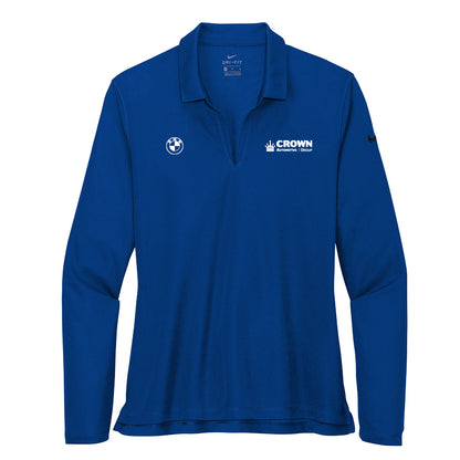 Crown BMW - Women's Dri-FIT Micro Pique 2.0 Long Sleeve Polo