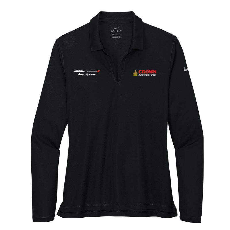 Crown Chrysler - Women's Dri-FIT Micro Pique 2.0 Long Sleeve Polo