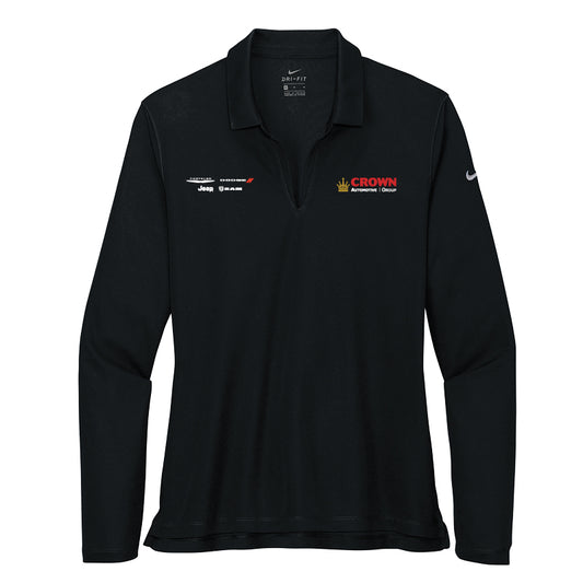 Crown Chrysler - Women's Dri-FIT Micro Pique 2.0 Long Sleeve Polo