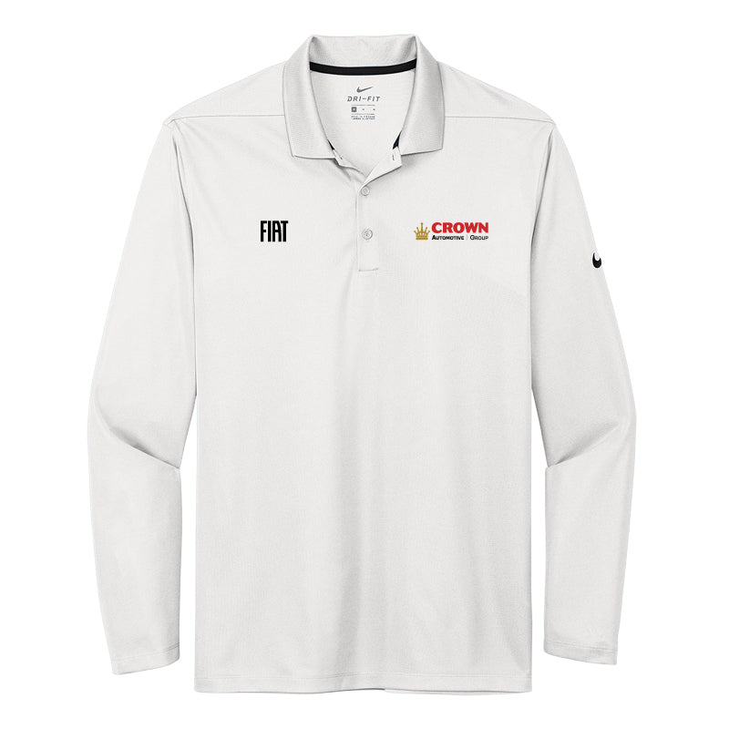 Crown Fiat - Men's Dri-FIT Micro Pique 2.0 Long Sleeve Polo