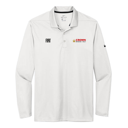 Crown Fiat - Men's Dri-FIT Micro Pique 2.0 Long Sleeve Polo