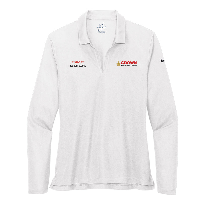 Crown GMC Buick - Women's Dri-FIT Micro Pique 2.0 Long Sleeve Polo