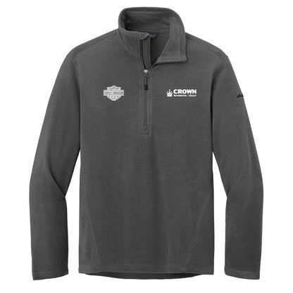 Crown Harley Davidson - Eddie Bauer®1/2-Zip Microfleece Jacket
