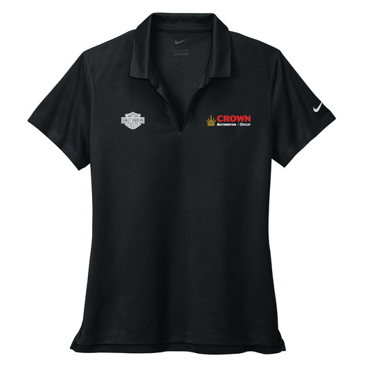 Crown Harley Davidson - Women's Nike Dri-FIT Micro Pique 2.0 Polo
