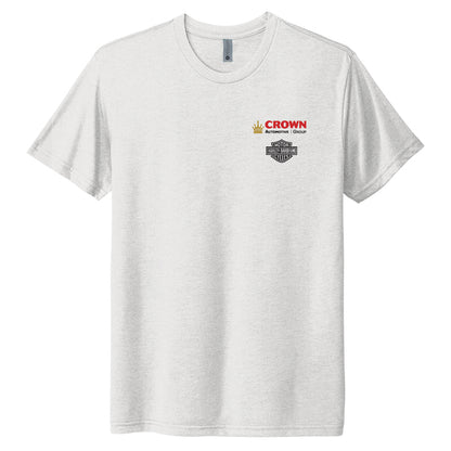 Crown Harley Davidson - Next Level Apparel® Unisex Tri-Blend Tee