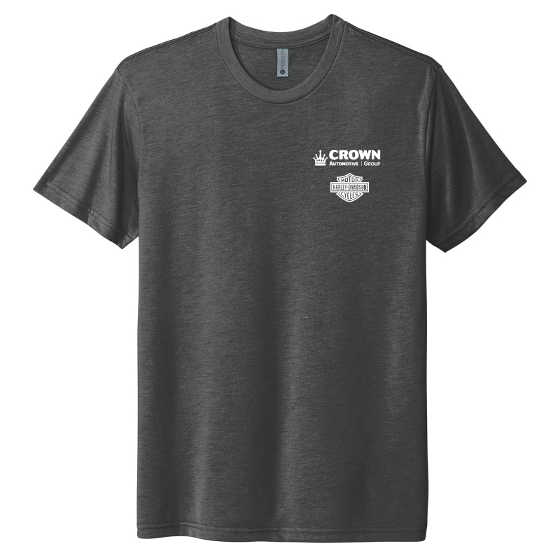 Crown Harley Davidson - Next Level Apparel® Unisex Tri-Blend Tee