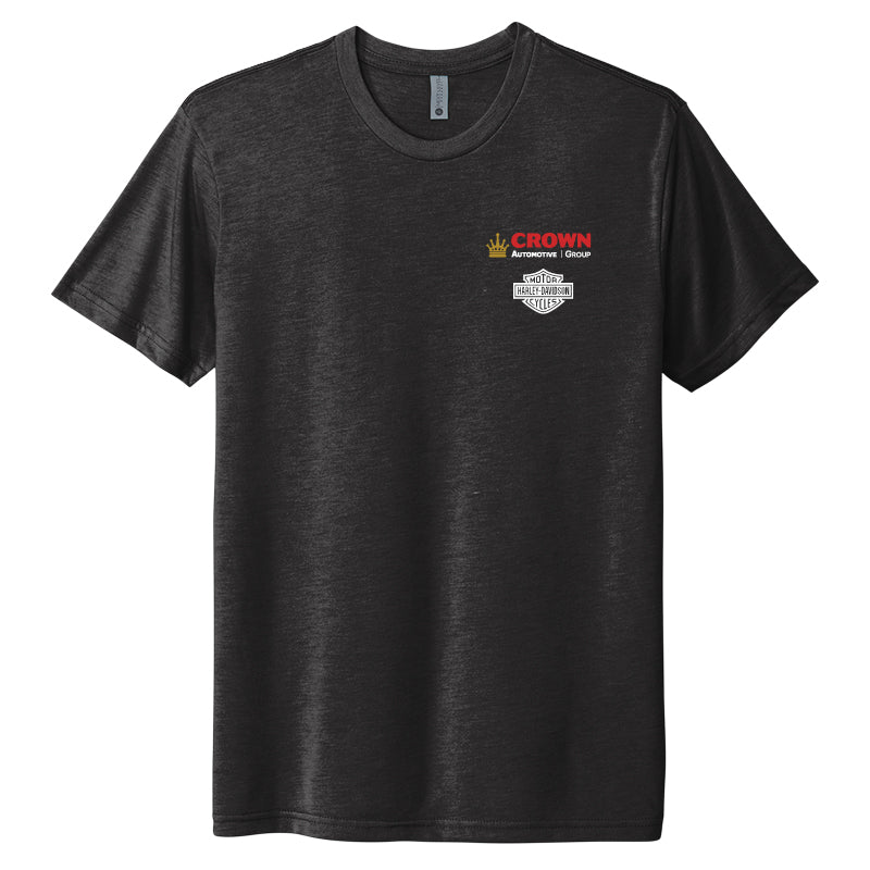 Crown Harley Davidson - Next Level Apparel® Unisex Tri-Blend Tee