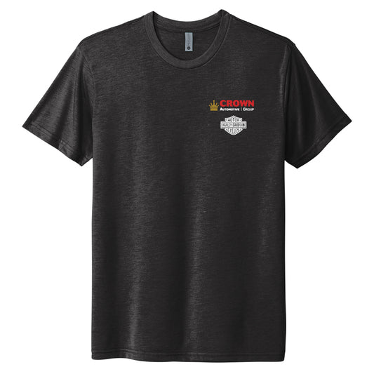 Crown Harley Davidson - Next Level Apparel® Unisex Tri-Blend Tee