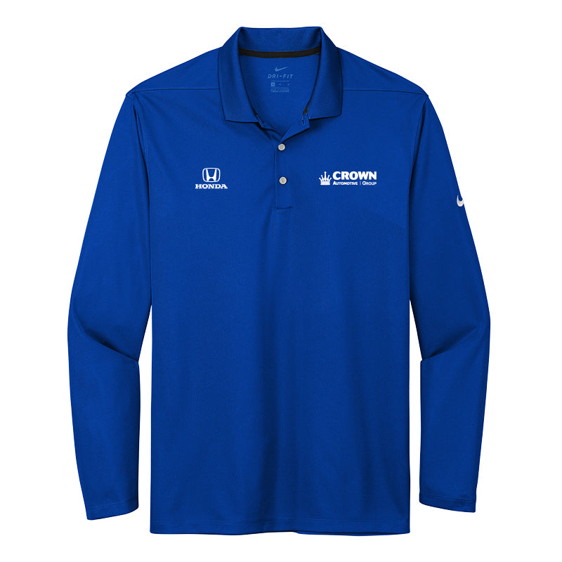 Crown Honda - Men's Dri-FIT Micro Pique 2.0 Long Sleeve Polo