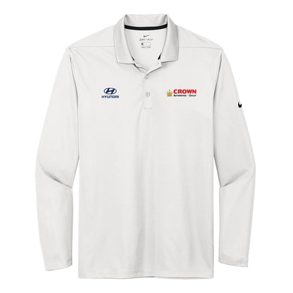 Crown Hyundai - Men's Dri-FIT Micro Pique 2.0 Long Sleeve Polo