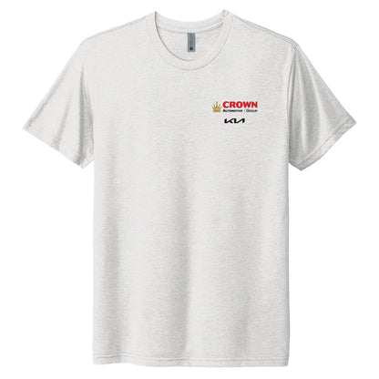 Crown KIA - Next Level Apparel® Unisex Tri-Blend Tee