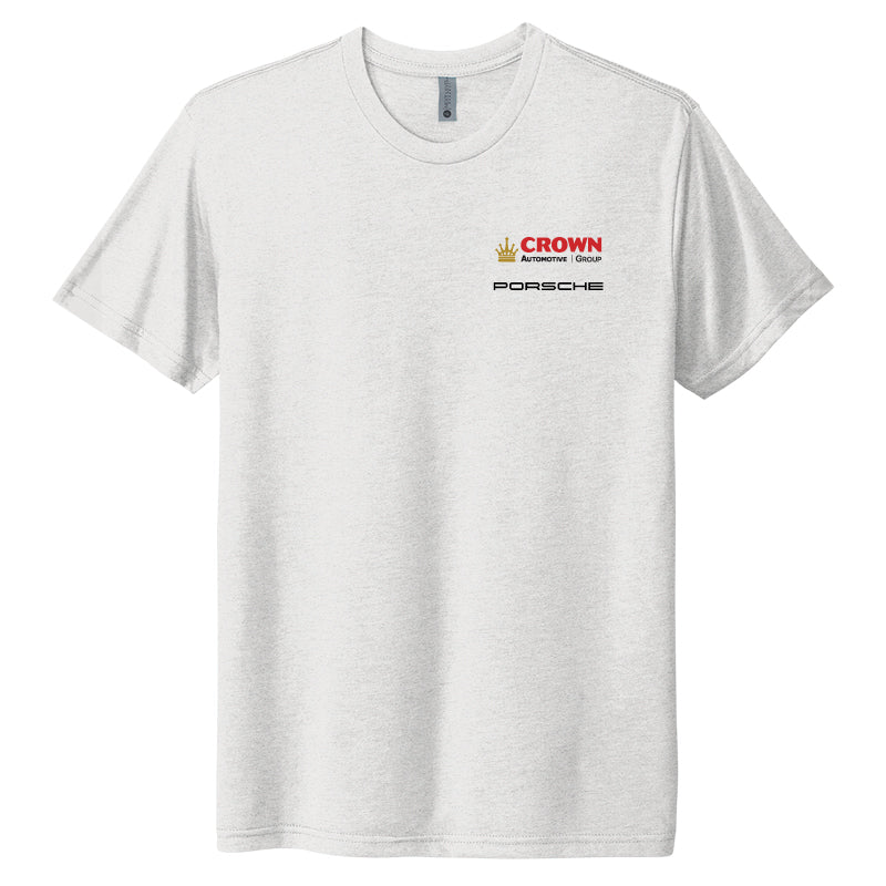 Crown Porsche - Next Level Apparel® Unisex Tri-Blend Tee