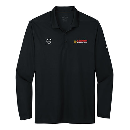 Crown Volvo - Men's Dri-FIT Micro Pique 2.0 Long Sleeve Polo