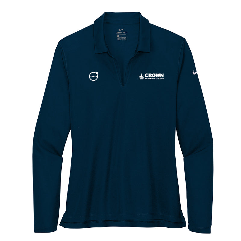 Crown Volvo - Women's Dri-FIT Micro Pique 2.0 Long Sleeve Polo