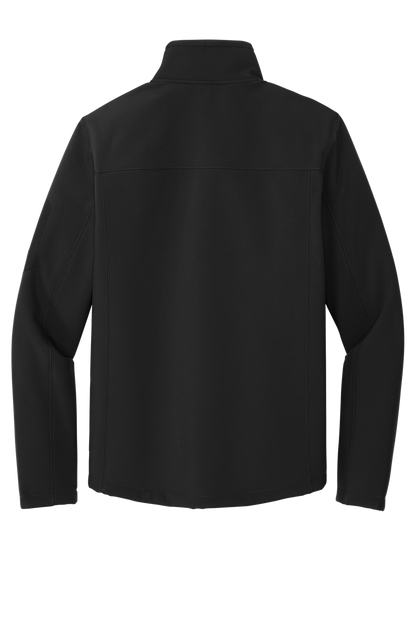 Dominion Payroll - Men's Eddie Bauer® Black Rugged Ripstop Soft Shell Jacket