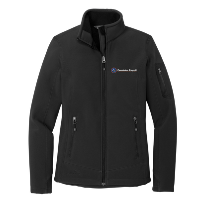 Dominion Payroll - Women's Eddie Bauer® Black Rugged Ripstop Soft Shell Jacket