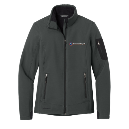 Dominion Payroll - Women's Eddie Bauer® Black Rugged Ripstop Soft Shell Jacket