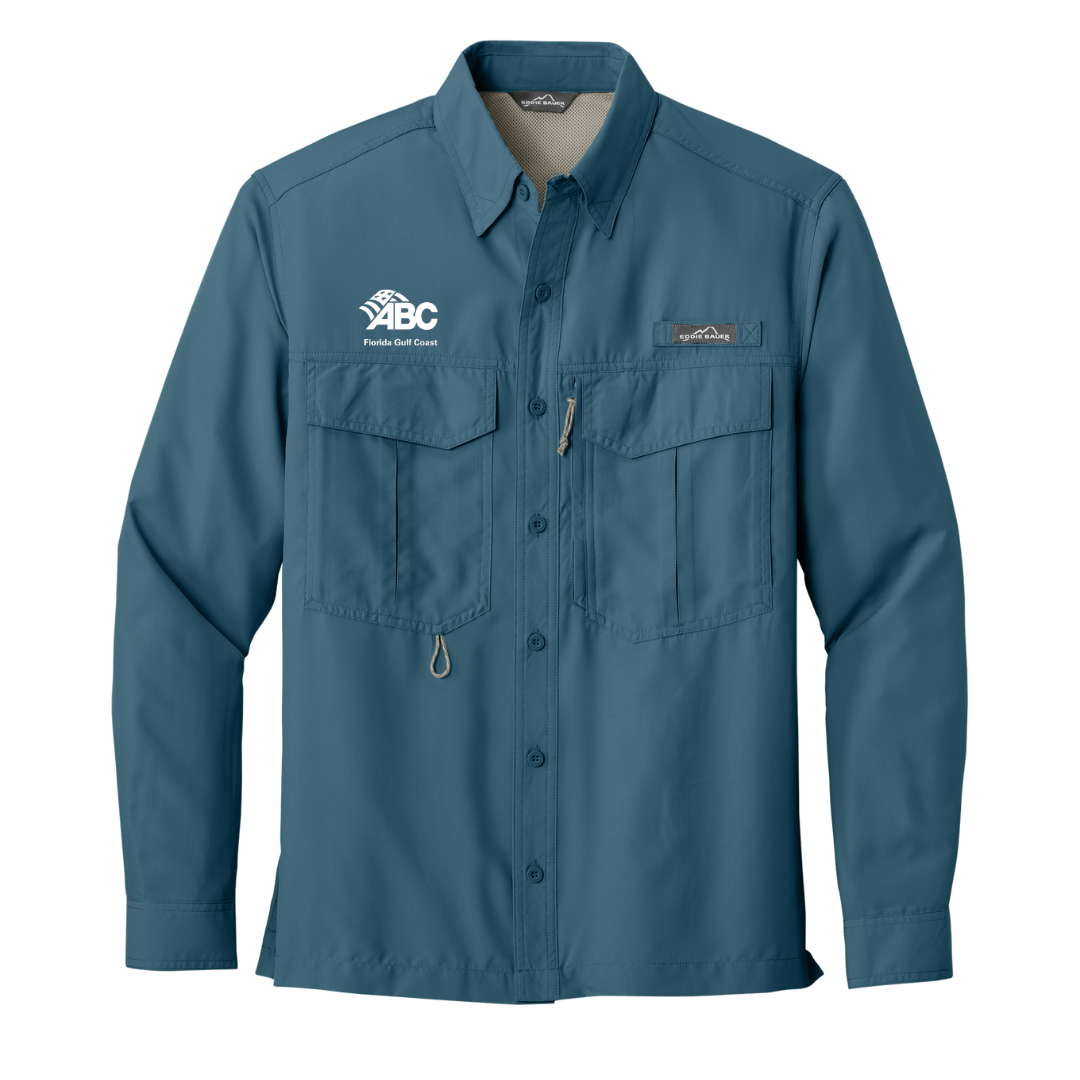 ABC FL Gulf - Eddie Bauer® - Long Sleeve Performance Fishing Shirt
