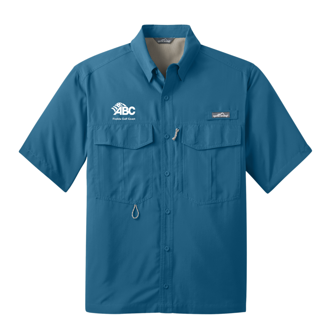 ABC FL Gulf - Eddie Bauer® - Short Sleeve Performance Fishing Shirt