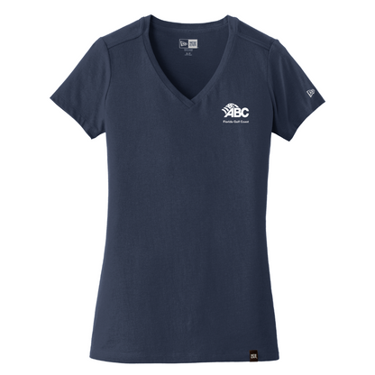 ABC FL Gulf - New Era® Women's Heritage Blend V-Neck Tee