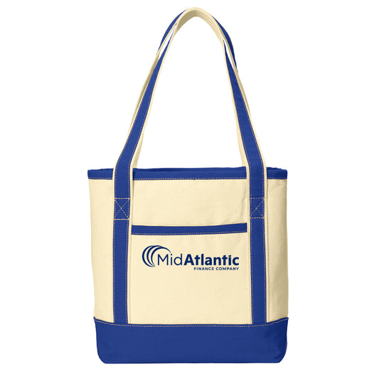 MidAtlantic -Port Authority® Medium Cotton Canvas Boat Tote