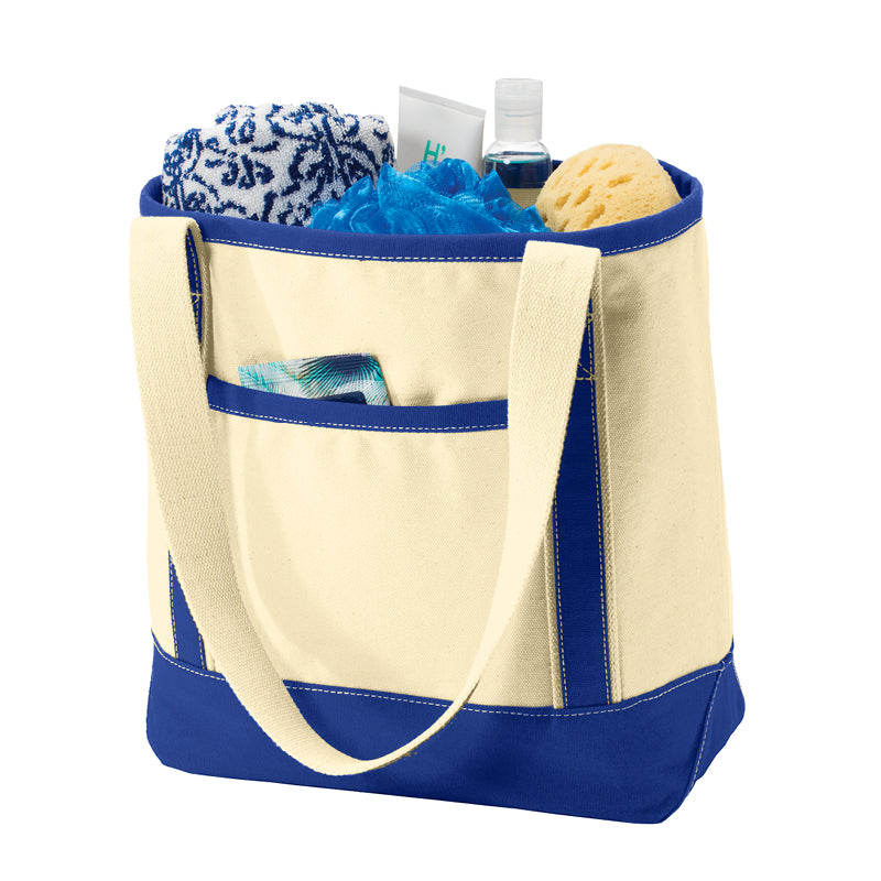 MidAtlantic -Port Authority® Medium Cotton Canvas Boat Tote