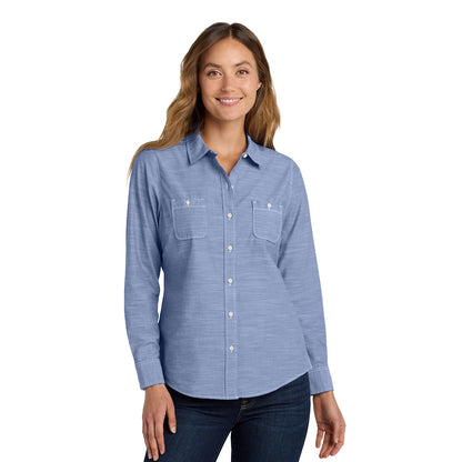 MidAtlantic -Port Authority® Women's Slub Chambray Shirt