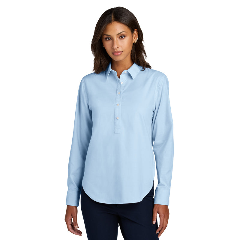 MidAtlantic -Mercer+Mettle® Women’s Long Sleeve Modern Oxford Shirt