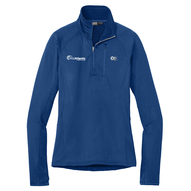 MidAtlantic -Outdoor Research® Women's Tech Grid 1/4-Zip Fleece