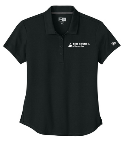 CEO Council - Women's Black Polo