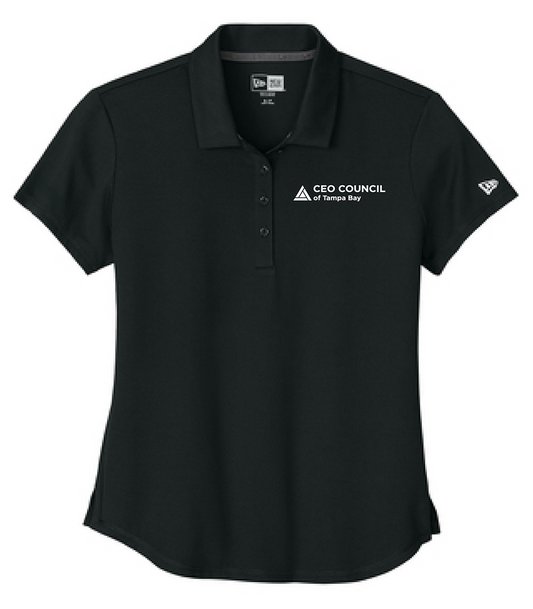 CEO Council - Women's Black Polo